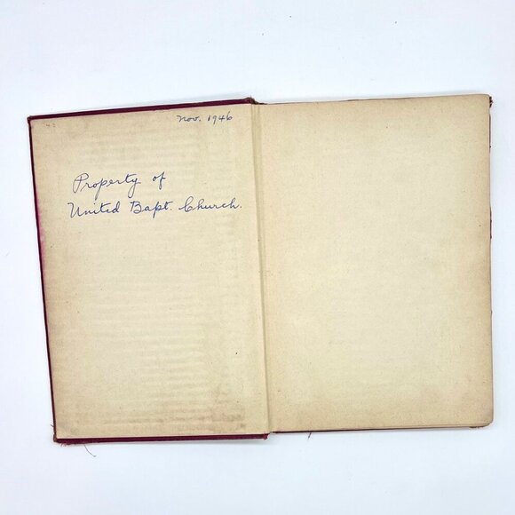 1935 Hymns For Creative Living Judson Press Gold Emboss Hymnal First Edition - Picture 2 of 10